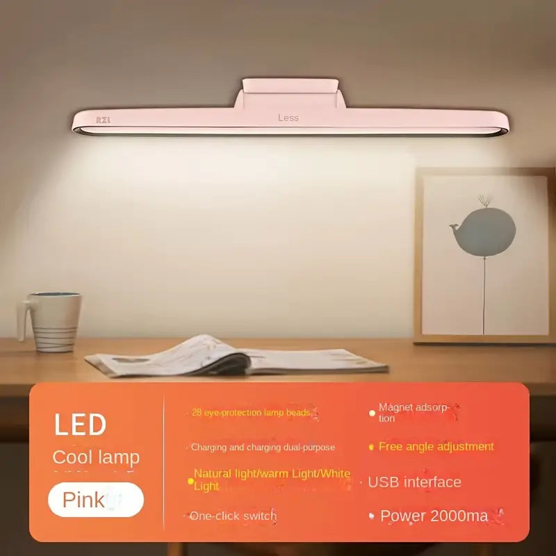 Magnetic Mounted LED Under Cabinet Reading Light