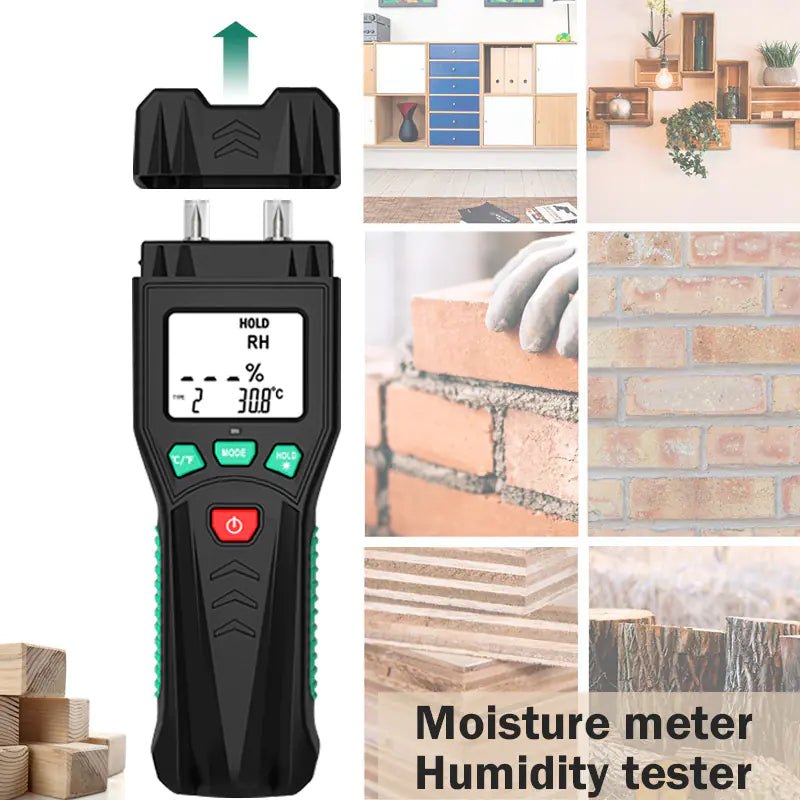 RICHMETERS RM068 Pin-Type Wood Moisture Meter