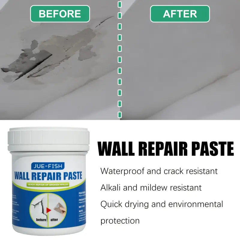 100g Wall Repair Paste for Quick Crack and Tile Fixes